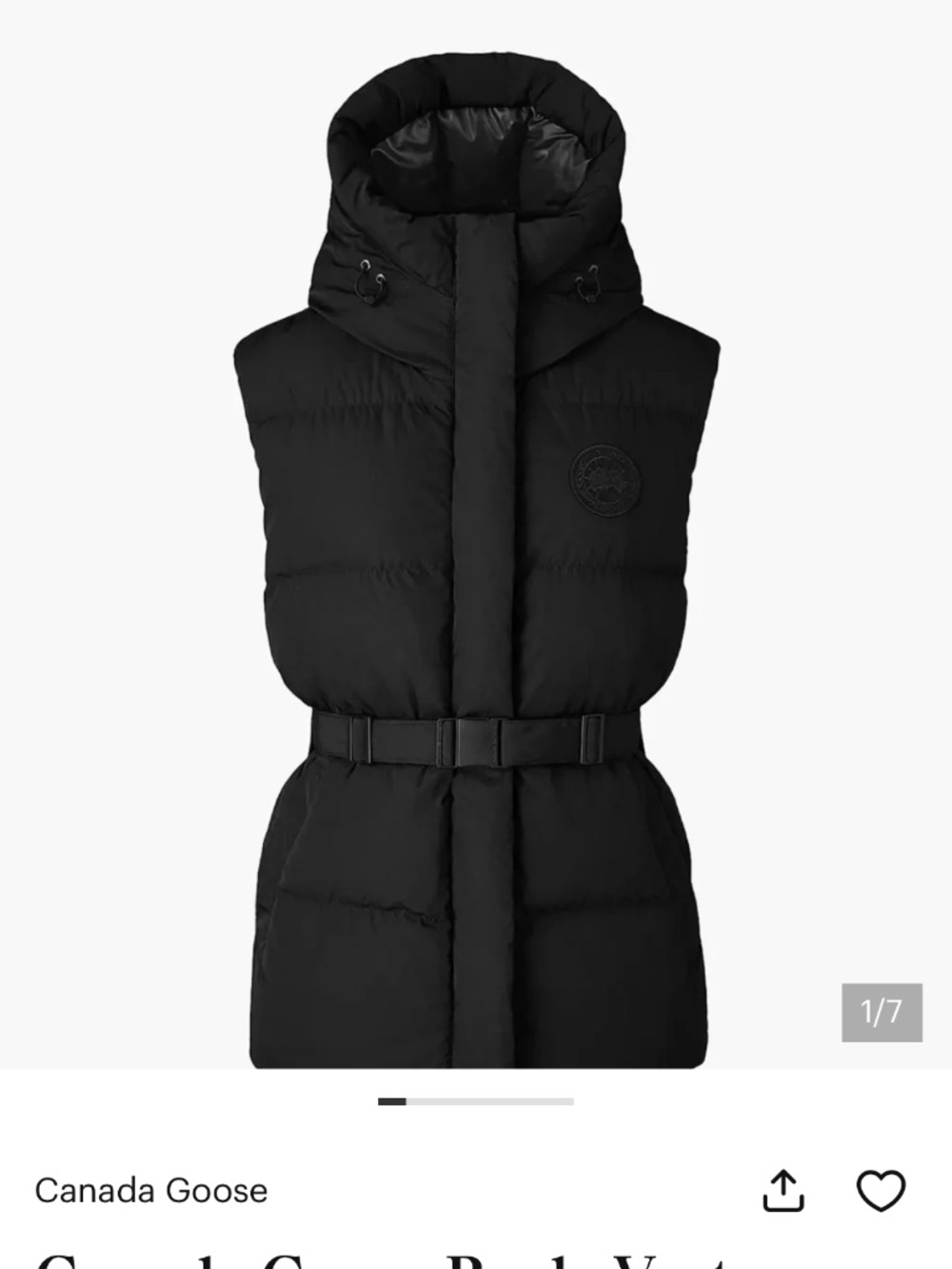 Canada Goode down Vest
